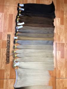 ผมต่อแบบเวอร์จิ้นเรมี่  แบบตรงสลวยเป็นลอนธรรมชาติ นุ่มลื่น น้ำหนัก 100 กรัม - Product Image 5