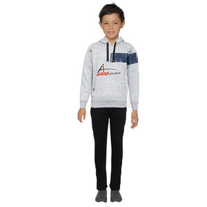 Jersey con capucha transpirable para niños, chándal de algodón/polar, a la venta - Product Image 1