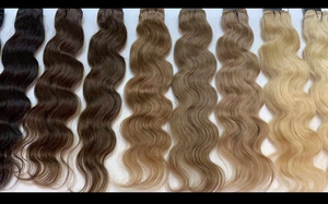 Mechones de cabello humano de la india - Product Image 5