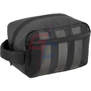 Bolsa de maquillaje de algodón, bolso de lona para cosméticos, Color puro, logotipo personalizado, estilo, patrón de tiempo, cremallera, se acepta tipo de Material - Product Image 1