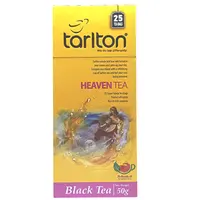 Ароматизированные чайные пакетики, небесный чай Tarlton, Цейлонский черный чай, 25 струн и бирка, чайные пакетики, доступны частные этикетки