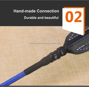 Fouet en cuir professionnel, nouveau modèle, équipement pour course d'équitation, fabriqué en inde - Product Image 4