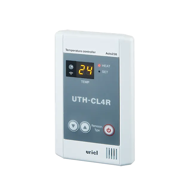 Uriel Digital Electric Room Floor Heating Thermostat (Temperature Controller) UTH-CL4R Including Remote for Heating Film