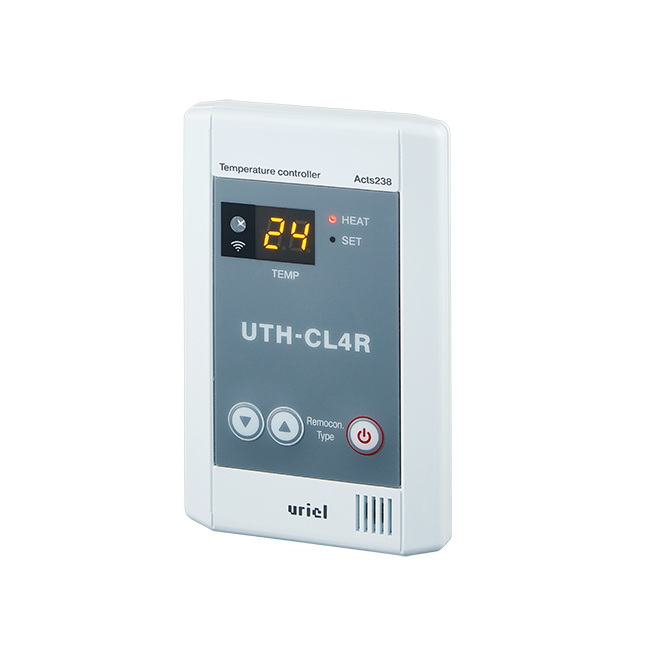 Uriel Digital Electric Room Floor Heating Thermostat (Temperature Controller) UTH-CL4R Including Remote for Heating Film