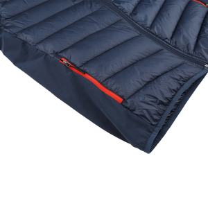 Chaleco acolchado transpirable personalizable para hombre, chaleco acolchado ligero con cuello levantado y cremallera, chaleco de invierno sin mangas, cálido, senderismo, servicio OEM - Product Image 3