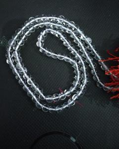 Tự Nhiên Sphatik Rõ Ràng Thạch Anh Mala 7Mm Vòng 108 Hạt Tinh Thể Ban Đầu Đá Jaap Mala Cho Reiki Chữa Bệnh Đá - Product Image 2