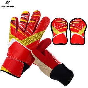 ถุงมือฟุตบอลคุณภาพสูง ระบายอากาศได้ดี สำหรับเด็ก ถุงมือผู้รักษาประตู ถุงมือฟุตบอลยาง - Product Image 3