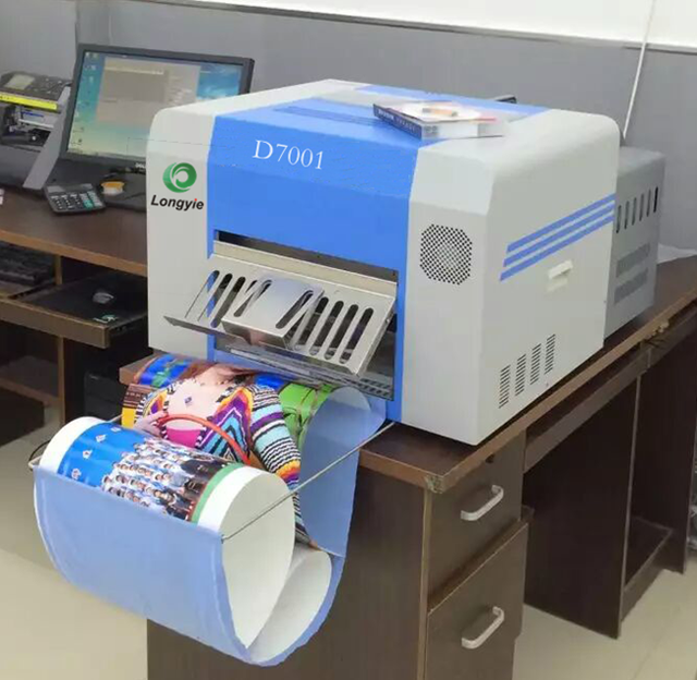 D7001 Impresora Fotografica Minilab Digital Fuji Dry Inkjet Minilab800 Using RC 240g Photo Lab Printer Paper