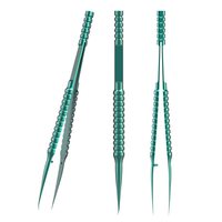 Pinzas profesionales de aleación de titanio, pinzas de huella digital para teléfono móvil, chip de placa base BGA, cable de reparación IC