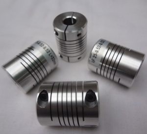 AF Type aluminium encodeur soufflet arbre accouplements flexibles avec structure soufflet métallique-OEM disponible-Engimech Products - Product Image 5