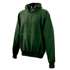Sweat à capuche d'hiver pour homme en molleton de coton doublé, brodé avec logo personnalisé - Imprimé décontracté - Product Image 4