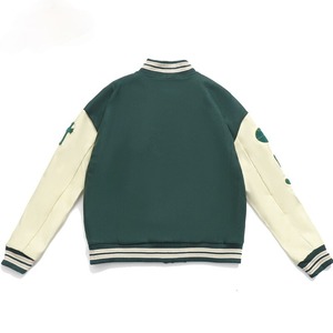 แจ็คเก็ตเลตเตอร์แมนผ้าซาตินสั่งทำขายส่ง - Product Image 5