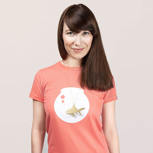 Camisetas con diseño creativo impreso para mujer, precio al por mayor, servicio de impresión personalizado, material de alta calidad, directo de fábrica - Product Image 2