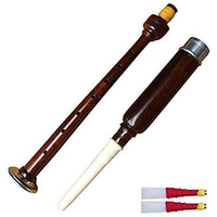 Wholesale Price Brown Bagpipe Practice Chanter Custom Made Rosewood Natural Grain Practice Chanter for Sale Kilt Bagpipe Chanter