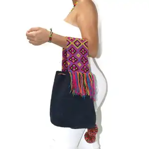 Bolsa de macramé para compras, barata, a la moda, para playa, bolso de mano, gran oferta