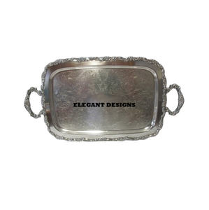 Plat de service de luxe design de qualité supérieure, plateau de table en laiton fait à la main, plateaux de service décoratifs, Offre Spéciale de taille personnalisée - Product Image 4