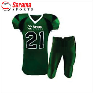 Uniforme de Fútbol Americano Personalizado al por Mayor, Alta Calidad, Transpirable, Tallas Grandes, Diseño Impreso, Impresión Digital, 100% Poliéster - Product Image 1