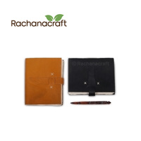 Agenda 100% — papier déco fait à la main, Notebook en Faux cuir, fabriqué au népal, pour Journal quotidien, planificateur, fournitures de vente en gros