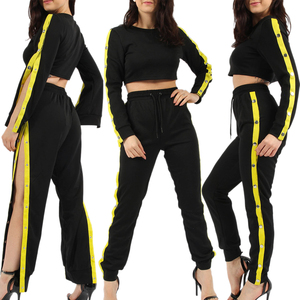Conjunto Deportivo de Alta Calidad OEM para Hombre y Mujer, Traje Deportivo de Algodón de Segunda Mano, Conjuntos Deportivos Brillantes al por Mayor para Mujer - Product Image 6
