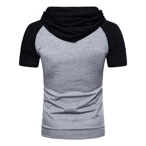 Nuevo Diseño Colorido, Sudaderas y Hoodies de Manga Corta para Hombre, 100% Algodón Tejido, Impresión Personalizada - Product Image 6