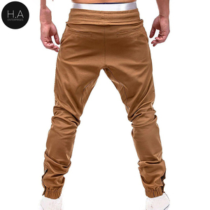 Pantalones de chándal informales para hombre, ropa deportiva con múltiples bolsillos, color sólido, Cargo, novedad - Product Image 3