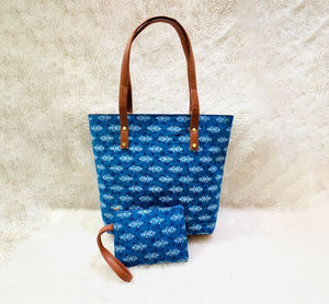 Sacs de soirée fourre-tout fantaisie Ikkat - Product Image 1