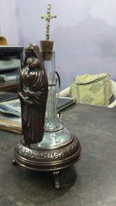 รูปปั้นพระแม่มารีโลหะสำหรับตกแต่งบ้าน - Product Image 5