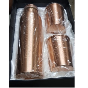 Nouvelle bouteille d'eau en cuivre pur, bouteille de 950 ml, Thermos isolé en cuivre étanche fait à la main pour accessoires de Bar 28 OZ - Product Image 6