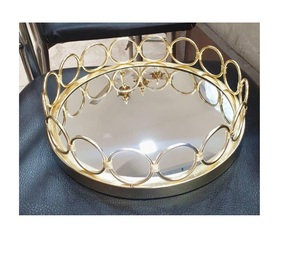<b>Square</b> Vintage Mirror <b>Frame</b> Makeup Metal Mirror <b>Frame</b> for Home Hotel Living Room Decor - Product Image 3