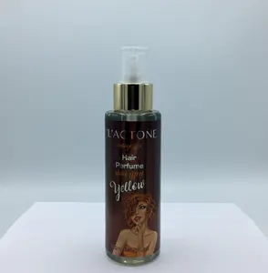 L'actone Vintage Serie saç parfüm sarı 100 ml türk üretici özel etiketi toptan