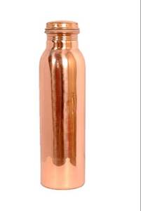 1000ml 100% Pure Copper <b>Water</b> <b>Bottle</b> Matte <b>Plain</b> Antique Design Lacquer Engraving No Joint Eco-Friendly Outdoor Business Gifts - Product Image 3