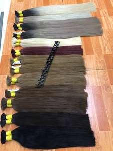 Extensions de cheveux russe à double drawn, produit en vrac, meilleure vente - Product Image 3