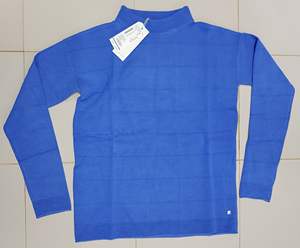 Femmes de haute qualité étiquette de marque côtelé coton tortue col roulé pull populaire dernière conception en gros lot de stock - Product Image 2