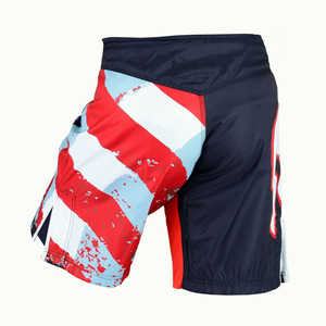 Pantalones cortos de boxeo y MMA de diseño personalizado de alta calidad, pantalones cortos de Muay Thai de calidad para hombres y mujeres, precio al por mayor de fábrica - Product Image 3
