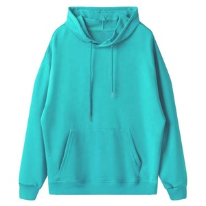 Sweat-shirts à capuche multicolores unis, 100% coton molletonné, pour le sport, l'entraînement, les activités de plein air, chauds, grandes tailles, en vente - Product Image 1