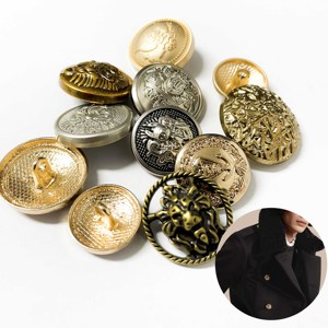 Nhà Máy Giá Shank Nút Tùy Chỉnh Hợp Kim Kẽm Tùy Chỉnh Kim Loại Logo Shank Nút Dập Nổi Kim Loại May Phụ Kiện Cho Áo. - Product Image 1