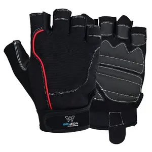 Guantes gimnasio boildeg şık spor spor salonu egzersiz eğitimi yarım parmak ağırlık kaldırma eldivenleri eldivenler Guantes erkekler kadınlar