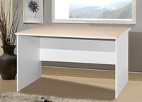 Bureau de direction commercial en bois démontable de haute qualité, style moderne et contemporain, modèle 1317, couleurs personnalisables, léger, fabriqué en Malaisie