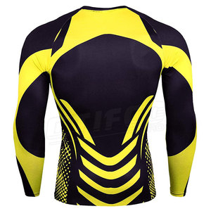 Camiseta protectora de compresión para hombre, para gimnasio, Yoga, Fitness, correr - Product Image 5