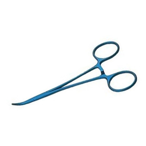 Pinzas para Mosquitos de 4.5 Pulgadas, Titanio Azul, Curvas, para Rinoplastia, Instrumentos de Cirugía Plástica ORL, Herramientas de Calidad Especial y Aprobada - Product Image 4