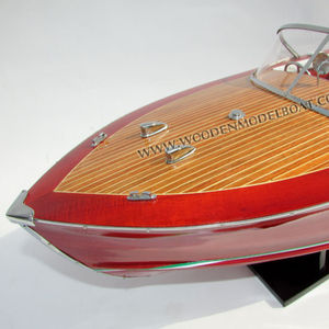 CENNTURY RESORTER 1958 modèle en bois bateau artisanal nouveauté cadeau Vietnam GIA NHIEN CO.LTD nautique décoration de la maison rapide - Product Image 1