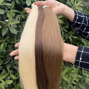 เครื่องต่อผมบริสุทธิ์เวียดนามเรมี่ทอสองชั้นทุกสีย้อมได้100กรัม - Product Image 1