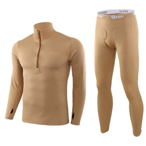 <span class=keywords><strong>Sous</strong></span>-vêtements thermiques en <span class=keywords><strong>polaire</strong></span> tactique d'hiver pour hommes - Product Image 6