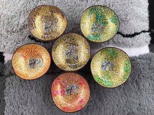 กะลามะพร้าวเคลือบสีสันเป็นมิตรกับสิ่งแวดล้อมปลอดภัยสำหรับอาหาร/กะลามะพร้าวชาม/กะลามะพร้าวบนโต๊ะอาหาร - Product Image 5