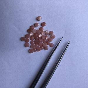 Cabujón calibrado suelto con parte posterior plana redonda de ópalo Rosa Natural de 4mm Tienda en línea al por mayor al mejor precio de la tienda en línea del proveedor - Product Image 2