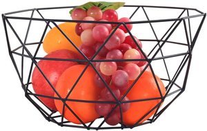 Bol à fruits en fil métallique de vente chaude pour bol en métal de conception unique de table pour la décoration de table - Product Image 2