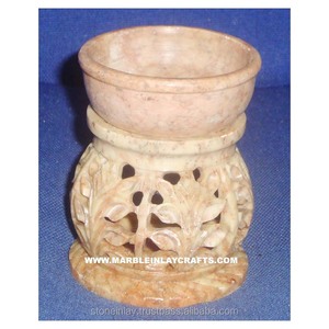 Decorative Soapstone <b>Aroma</b> Oil Warmers - Product Image 1