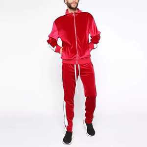 Conjunto de 2 piezas de moda para hombre, ropa para correr, chándal de terciopelo, la mejor calidad para niños, chándal de diseñador - Product Image 1