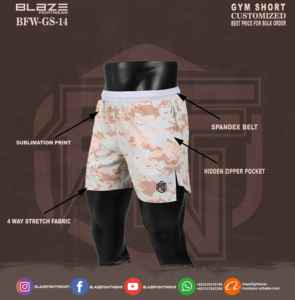 Blaze กางเกงชายหาดสามในสี่ของผู้ชายกางเกงขาสั้นตาข่ายสามเหลี่ยมสำหรับกิจกรรมกลางแจ้งกางเกงขาสั้นฮิปฮอปลำลองพิมพ์ลาย2025ตามสั่งฤดูร้อน - Product Image 6