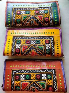 Banjara India bordado hecho a mano embrague bolsas venta al por mayor bolsos de las señoras para las mujeres de moda y accesorios - Product Image 4